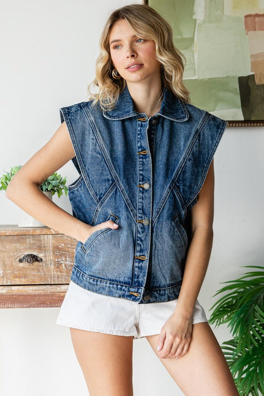 Denim Vest