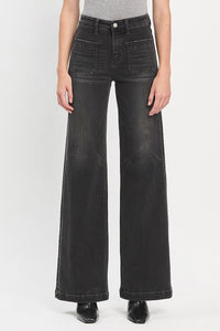 High Rise Wide Trouser Jeans