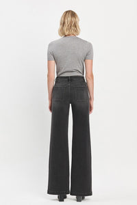 High Rise Wide Trouser Jeans
