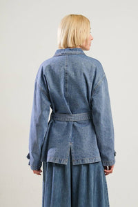 Denim Trench Coat