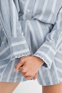Pin Stripe Short Set